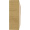 Ekena Millwork 2in. W x 6in. H x 12in. L Greensboro Woodgrain TimberThane Rafter Tail, Primed Tan RFTUR02X06X12GRNRCPR - alternate 3